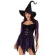 Костюм ведьмы Leg Avenue Mystical Witch S, платье, шляпа