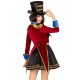Костюм дрессировщицы Leg Avenue Classic Ringmaster Costume S, платье, шляпа