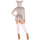 Комбинезон-костюм мышки Leg Avenue Comfy Mouse S, с капюшоном