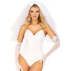 Фата нареченої Leg Avenue Tiered bridal veil O/S Whie