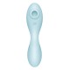 Вакуумный смарт-стимулятор с вибрацией Satisfyer Curvy Trinity 5 (Blue) (мятая упаковка!!!)