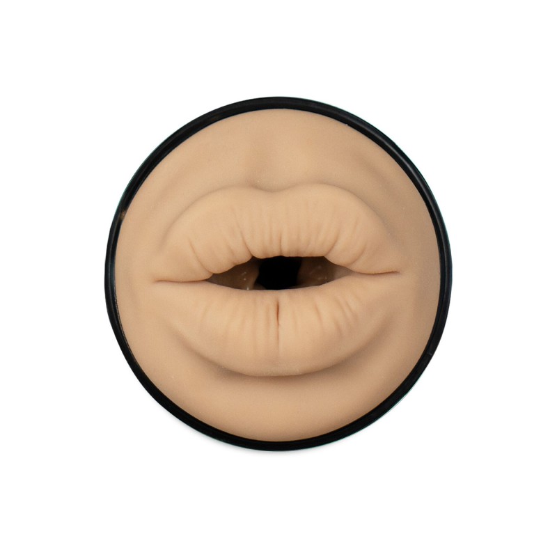 Мастурбатор Kiiroo Feel Victoria June Mouth Stroker PBC, сумісний з PowerBlow і Keon