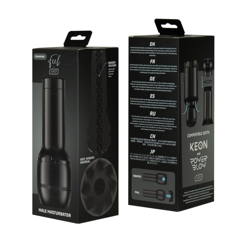 Мастурбатор Kiiroo FeelSensation Stroker PBC, сумісний з PowerBlow і Keon