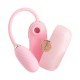 Вакуумний кліторальний стимулятор Otouch Louis Vibrate Pink з віброяйцем, у кейсі