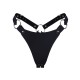 Трусики з натуральної шкіри Feral Feelings - String Bikini Black