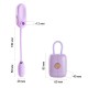 Вакуумний кліторальний стимулятор Otouch Louis Vibrate Purple з віброяйцем, у кейсі
