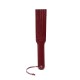Двусторонний паддл Liebe Seele Wine Red Spanking Paddle, натуральная кожа
