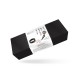 Нашийник з повідцем Liebe Seele Black Organosilicon Collar with Leash, екошкіра