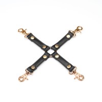 Крестовина Liebe Seele Black Organosilicon Hogtie, экокожа