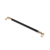 Фиксатор-распорка для ног Liebe Seele Black Organosilicon Spreader Bar, экокожа