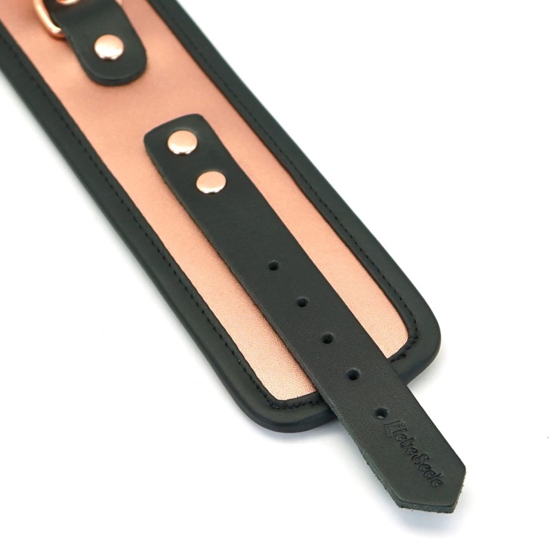 Поножі Liebe Seele Rose Gold Memory Ankle Cuffs, натуральна шкіра, рожеве золото
