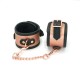 Поножі Liebe Seele Rose Gold Memory Ankle Cuffs, натуральна шкіра, рожеве золото