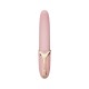Вибратор Zalo – EVE Sakura Pink, вибрация + ротация, имитация язычка, подогрев до 39 °C