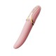 Вибратор Zalo – EVE Sakura Pink, вибрация + ротация, имитация язычка, подогрев до 39 °C