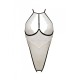 Боді з доступом Passion CHIKA BODY S/M, cream