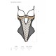 Эротическое боди Passion MARINA BODY, L/XL, beige, с открытыми чашками