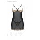 Еротичний пеньюар Passion MARINA CHEMISE, S/M, beige