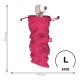 Мішечок для секс-іграшок Satisfyer Treasure Bag L, рожевий, на шнурку