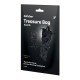 Мішечок для секс-іграшок Satisfyer Treasure Bag XL, чорний, на шнурку