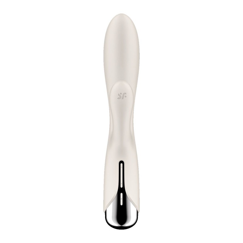 Вібратор-кролик з ротацією Satisfyer Spinning Rabbit 1 Beige, 3 мотори