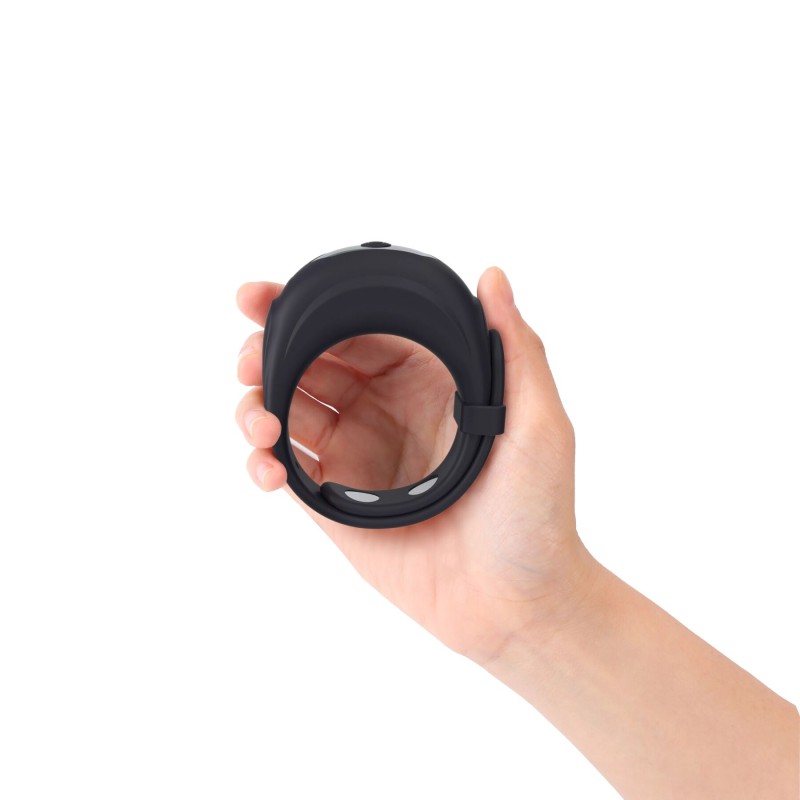Ерекційне віброкільце Dorcel Fit Vibe Ring, регульований діаметр 4–5,7 см, 10 режимів