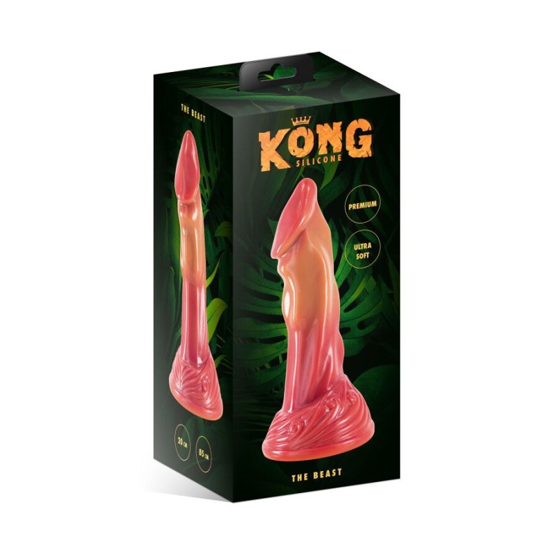 Фентезійний фалоімітатор Kong Silicone The Beast