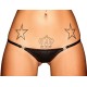 Трусики с мокрым эффектом Noir Handmade P005 Panties XL, открываются сбоку
