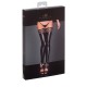 Панчохи з мокрим ефектом Noir Handmade F135 Powerwetlook stockings, 3XL, без мисків