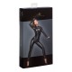 Комбінезон Noir Handmade F162 Powerwetlook overall with leash and two-way zipper, XL, мокрий ефект