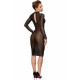 Сукня з мокрим ефектом Noir Handmade F182 Classic dress made of elastic tulle, XL