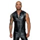 Чоловіча безрукавка з капюшоном Noir Handmade H062 Hooded Shirt, L, мокрий ефект