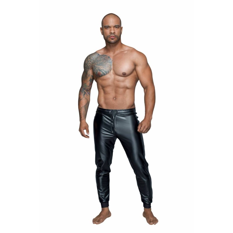 Чоловічі трегінси Noir Handmade H063 Powerwetlook treggings, M, мокрий ефект