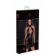 Сукня Noir Handmade F238 Short tulle dress with powerwetlook inserts, L