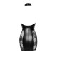 Сукня Noir Handmade F238 Short tulle dress with powerwetlook inserts, 3XL