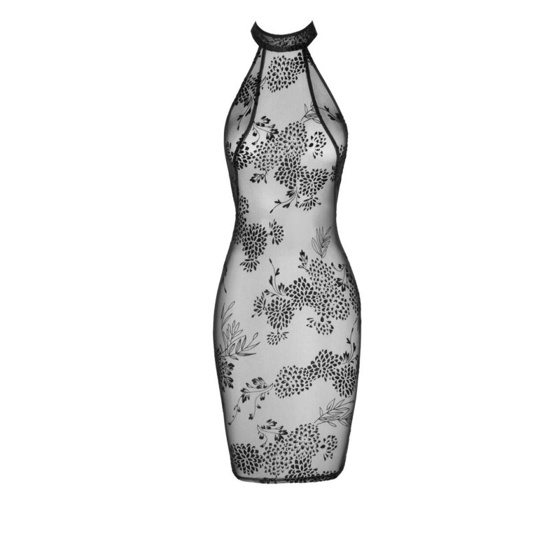 Сукня Noir Handmade F240 Midi tulle dress with velvet straps, XXL
