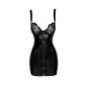 Сукня з мокрим ефектом Noir Handmade F254 Powerwetlook mini-dress, L
