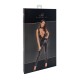 Комбінезон Noir Handmade F298 Libido, XXL, під латекс, мереживний верх, чокер, знімне намисто, доступ