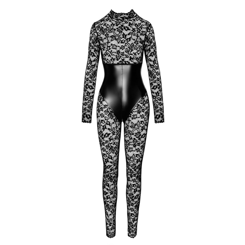 Комбінезон Noir Handmade F299 Enigma, S, мереживо, довгий рукав, імітація корсета, доступ