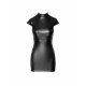Платье Noir Handmade F309 Fantasy, XXL, black, мини, под латекс, короткий рукав, шнуровка сзади