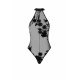 Боді Noir Handmade F314 Ego, L, black, сітка, халтер, високі вирізи, блискавка по всій довжині
