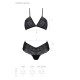 Комплект Passion KERRIA BIKINI black, S/M, бралетт и трусики-бикини