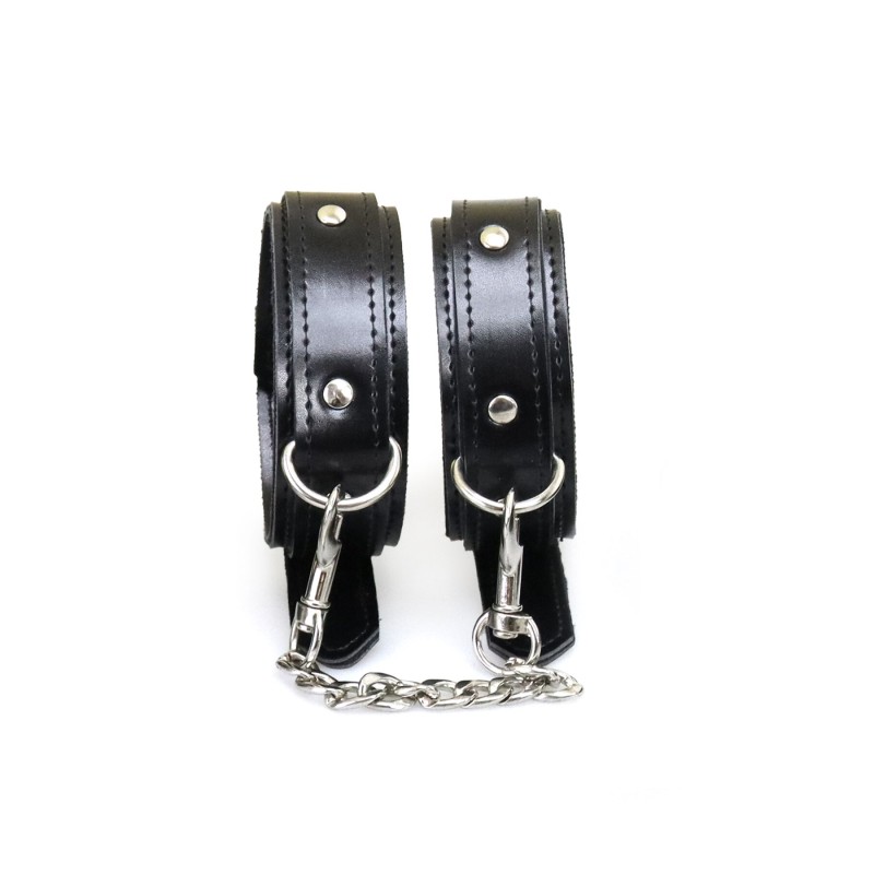Поножи из экокожи Art of Sex -  Emoji Ankle cuffs
