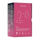Анальная смарт-вибропробка We-Vibe Ditto+ Cosmic Pink, 10 режимов, пульт ДУ