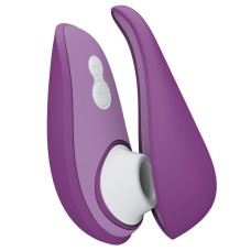 Вакуумний кліторальний стимулятор Womanizer Liberty 2 Purple, 8 режимів, магнітна кришечка