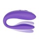 Смарт-вібратор для пар We-Vibe Sync GO Light Purple, тревел-кейс