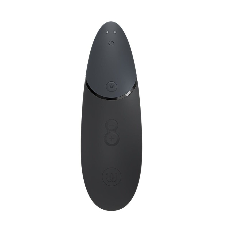 Вакуумний кліторальний стимулятор Womanizer Next Black, 3D Pleasure Air, 14 рівнів інтенсивності