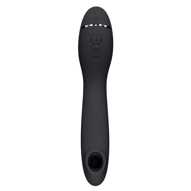 Вакуумний стимулятор для точки G та клітора з вібрацією Womanizer OG Dark Grey, 12 рівнів, 3 режими