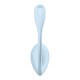 Смарт-віброяйце Satisfyer Smooth Petal Connect App Light Blue