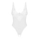 Боди з доступом Obsessive Alissium crotchless teddy, XL/2XL лиф с мягкой чашкой, высокие трусики
