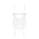 Корсет Obsessive Alissium corset & thong, XL/2XL, гнучкі кісточки, відкрита спина, стрінги в комплек